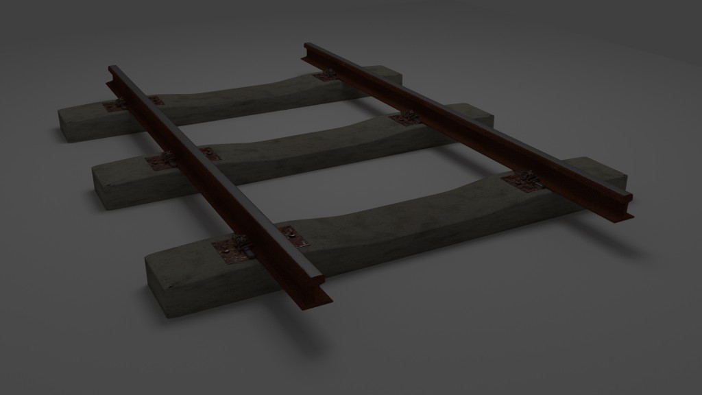 Textured Railroad Track preview image 3
